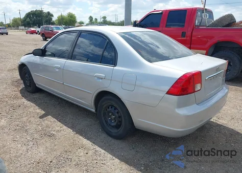 2003 Honda Civic Lx z USA, uszkodzony, nr VIN 2HGES16553H545198